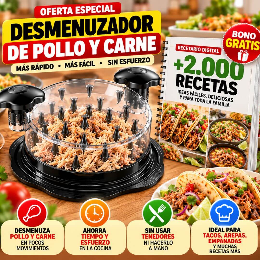 Desmenuzador De Carnes Express